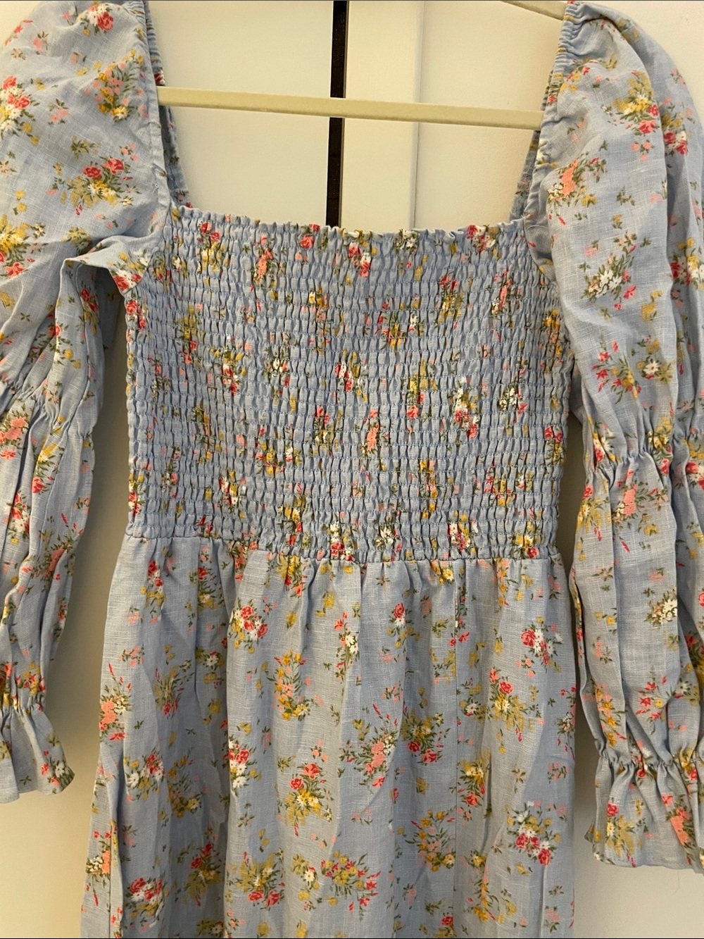 Reformation Hyland Linen Midi Dress M EUC - Picture 4 of 9